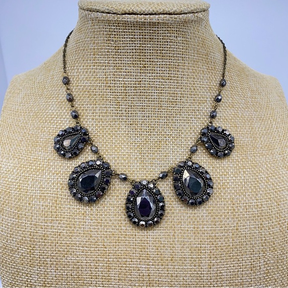 Cookie Lee Teardrop Necklace Vintage - New Old Stock - Picture 2 of 5